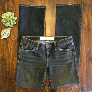 💙LOFT | Wash Black Slim Boot Cut Jeans